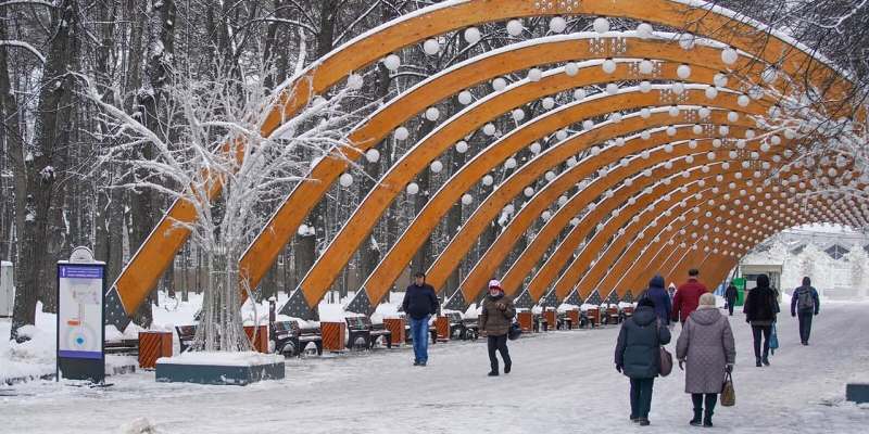 Москвичи могут посетить необычные тематические выставки в городских парках
